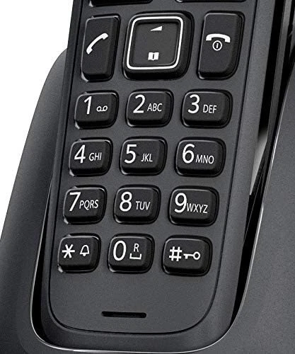 Gigaset A116 Telefono Fisso Casa Senza Fili Cordless Ufficio Portatile DECT Nero - Immagine 3 di 4
