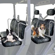 UTV Front Rear Bench Seat Cover for Polaris Ranger crew 1000 premium 2020-2023