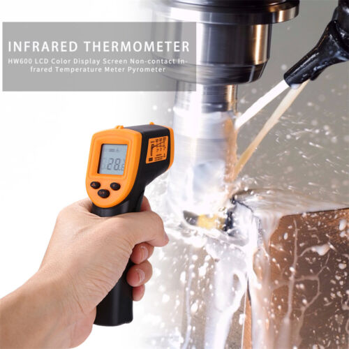 LCD Display Infrared Thermometer Non-Contact Digital Laser IR Temperature Gun - Photo 1 sur 14