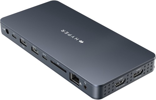 Hyper - HyperDrive Next 10 Ports Business USB-C Dock - HD7001GL - Mitternachtsblau - Bild 5 von 8