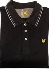 Image of LYLE AND SCOTT BRAND NEW ELEGANT SHORT SLEEVE POLO SHIRT