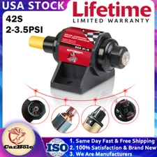 Micro Universal Low Pressure Fuel Pump 2-3.5PSI Electric Gasoline Carburetor 42S