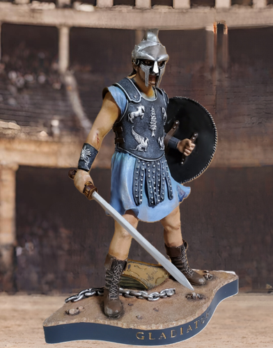 GLADIATOR: The Statue of MAXIMUS~Decimus Meridius~Rome~movie~2~Alien Director~N - Afbeelding 1 van 7