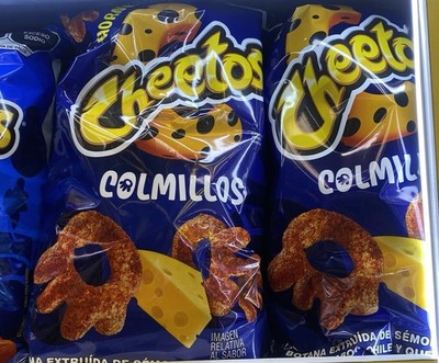 3 Paquetes De Sabritas Cheetos ColmillosTraídas De México  