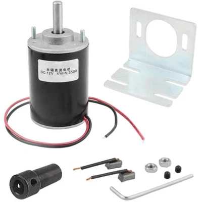 Gleichstrommotor 12/24V 30W DC Motor mit Kabelanschluss für DIY-Projekte - Bild 1 von 4