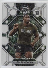 2023 Panini Mosaic Rookies White Sparkle Prizm Colby Wooden #303 0qw3