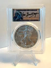 2021 PCGS MS70 Silver Eagle - Type 1 First Day of Issue (FDOI). LEN BUCKLEY