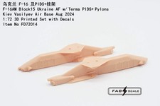 FabScale Studio FD72014 1:72 Ukraine AF F-16AM Block 15 with�?�??�?� Terma PIDS+