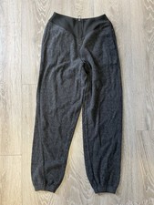 Aerie Charcoal Fleece Zip Sweat Joggers
