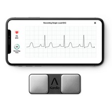x2 KardiaMobile jednoprzewodowy monitor EKG przenośny FDA-Cleared Heart Health NOWY