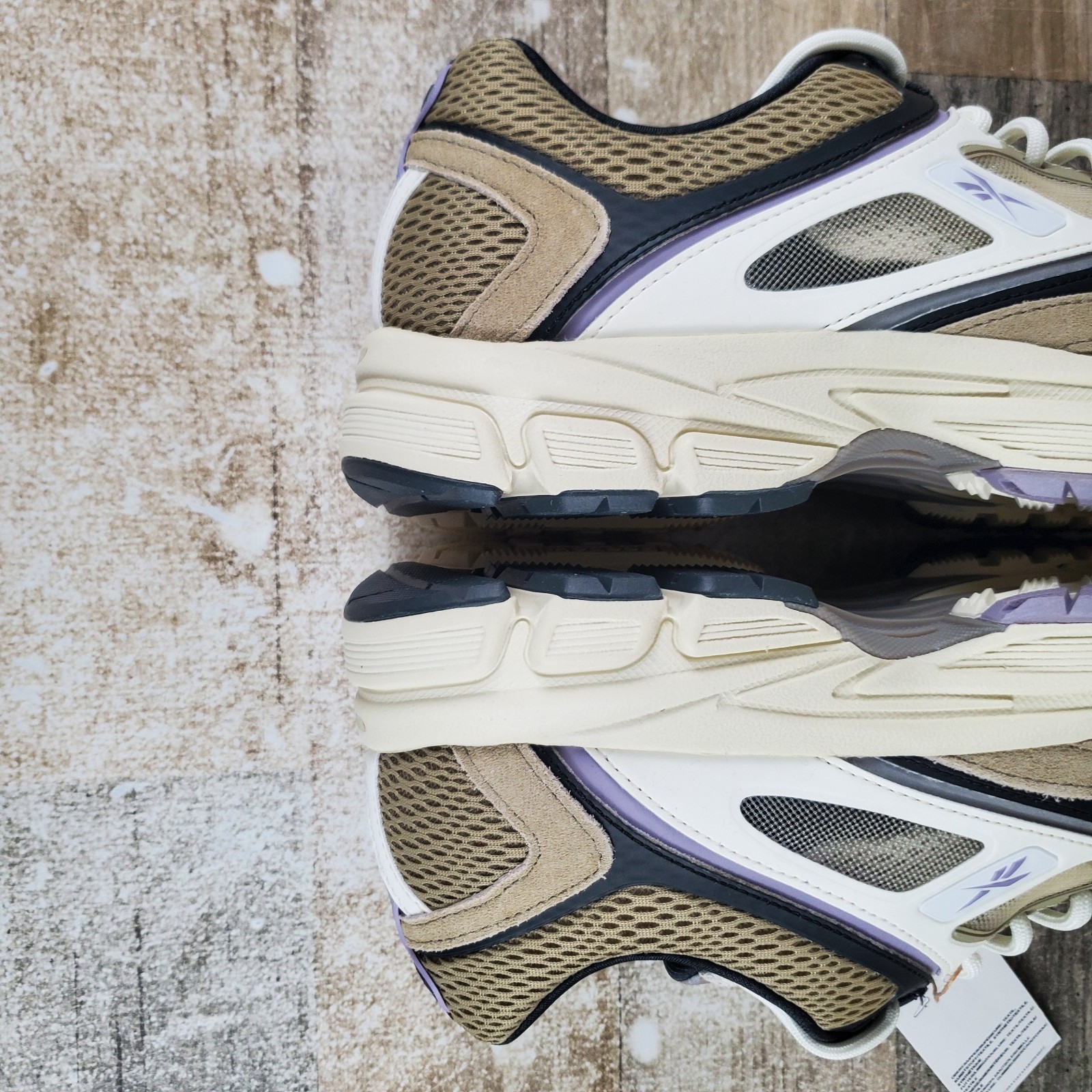 Reebok Premier Trinity KFS Mens Shoes Sz 10 Running Vintage Chalk Mushroom thumbnail 8