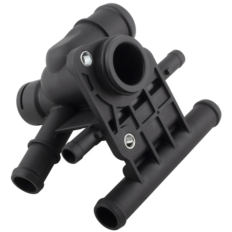 Engine Coolant Water Outlet for Volkswagen Jetta 2006 2007 2008 Passat Audi A3 - Image 3 of 4