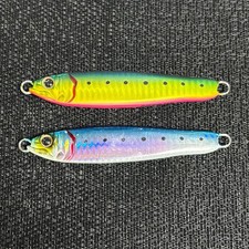 Gan Craft Koso Jig Set of 2, 120g Metal Jigs, Set of 2, Fluorescent Yellow