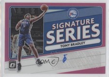 2020-21 Donruss Optic Signature Series Pink Prizm 23/25 Tony Bradley Auto z7j