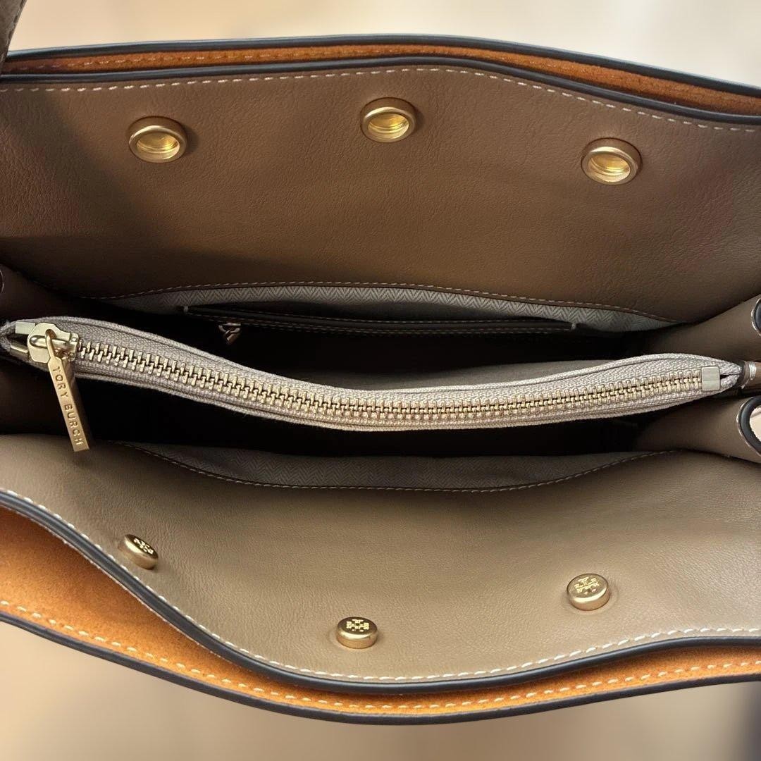 TORY BURCH Lee Radziwill double bag, hand and shoulder bag, 2-way thumbnail 8