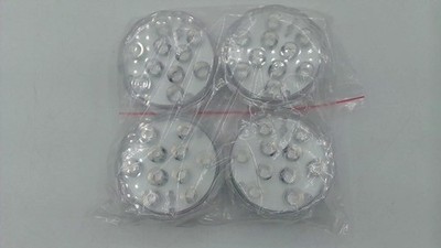 Rechargeable Grey Submersible Pool Lights With Remote - IP68 Waterproof Underwat