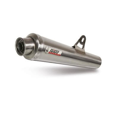 Slip-On Auspuff MIVV X-Eone I Plus Inox Für Kawasaki 650 KLE VERSYS 2006-2014