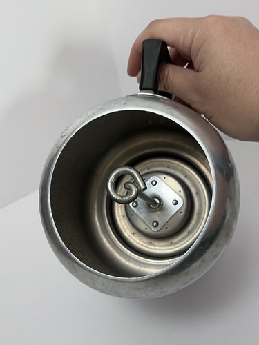 Guardian Service 8 Cup Hammered Aluminum Percolator Stove Top Coffee Pot 50s 60s - Picture 4 of 21