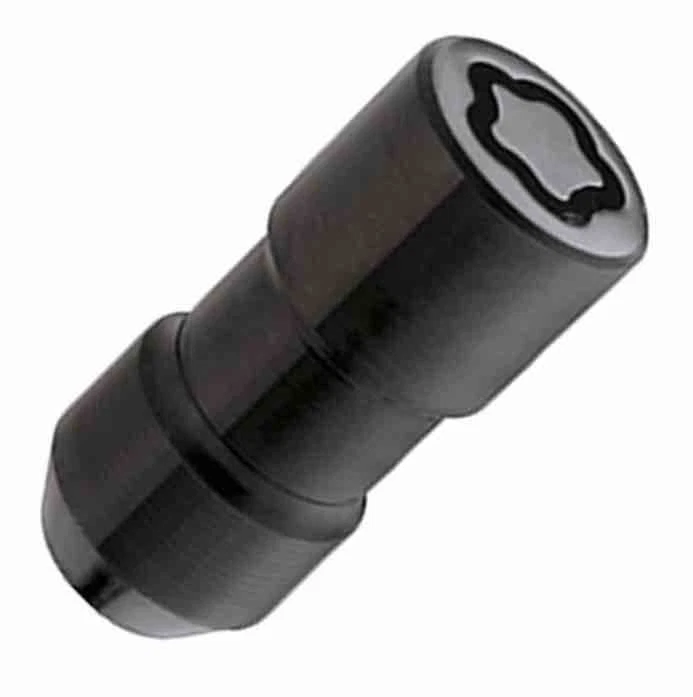 Juego/Kit de bloqueo de tuerca de rueda universal NEGRO M14 x 1,5 para Cady Chevy GMC Hummer Foto 3 de 4