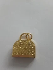One  pcs  gold   1 pieces   metal  1.2  inch zipper pull stamped