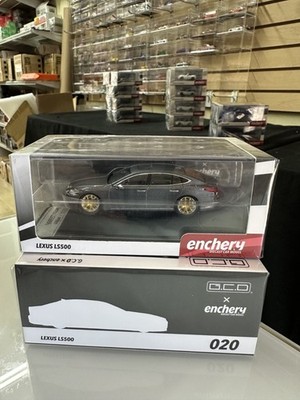 LEXUS LS500 GREY STANCE 1/64 SCALE DIECAST CAR MODEL BY GCD ENCHERY