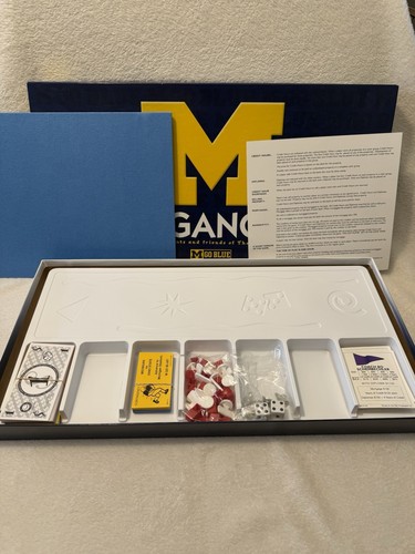 Michiganopoly University of Michigan Alumni Board Game New Opened Box - Picture 2 of 5