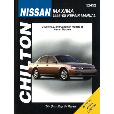 Nissan Maxima 1993-2008 USA US Kanada Canada Import Werkstatthandbuch Chilton
