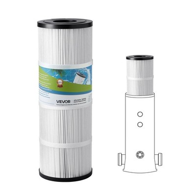 Hot Tub Pool Filter Cartridge 50 Sq. Ft Compatible Hayward C500 Pleatco PA50