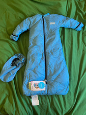 NWT Morrison Outdoors Little Mo 20 Baby Sleeping Bag Blue 6-12M Down, Crib Fit