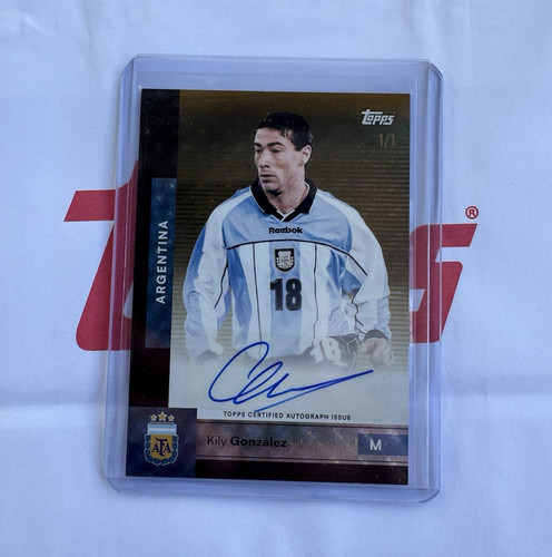Topps Team Set Argentina 2026 Autogramm 1/1 Kily González BC-KG