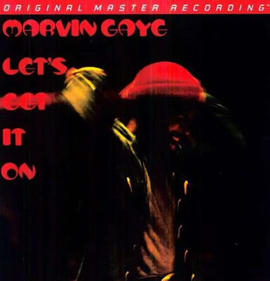 Marvin Gaye Lets Get It On 180G, NUMBERED NEAR MINT MFSL Vinyl LP