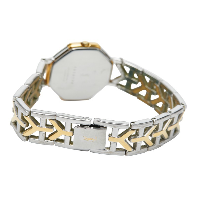 SAINT LAURENT Watches 4620-E62135 Made in Japan Quartz white dial Women 【U... thumbnail 7