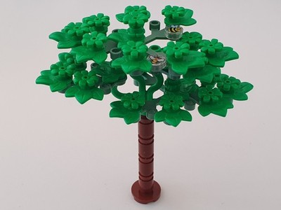 1 Lego Baum mit Blätter und grüne Blüten Pflanzen NEU 32606 32607