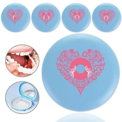 Liebesbrief Dental Retainer Aligner Etui Falsche Zähne Behälter Aufbewahrung Zähne UK