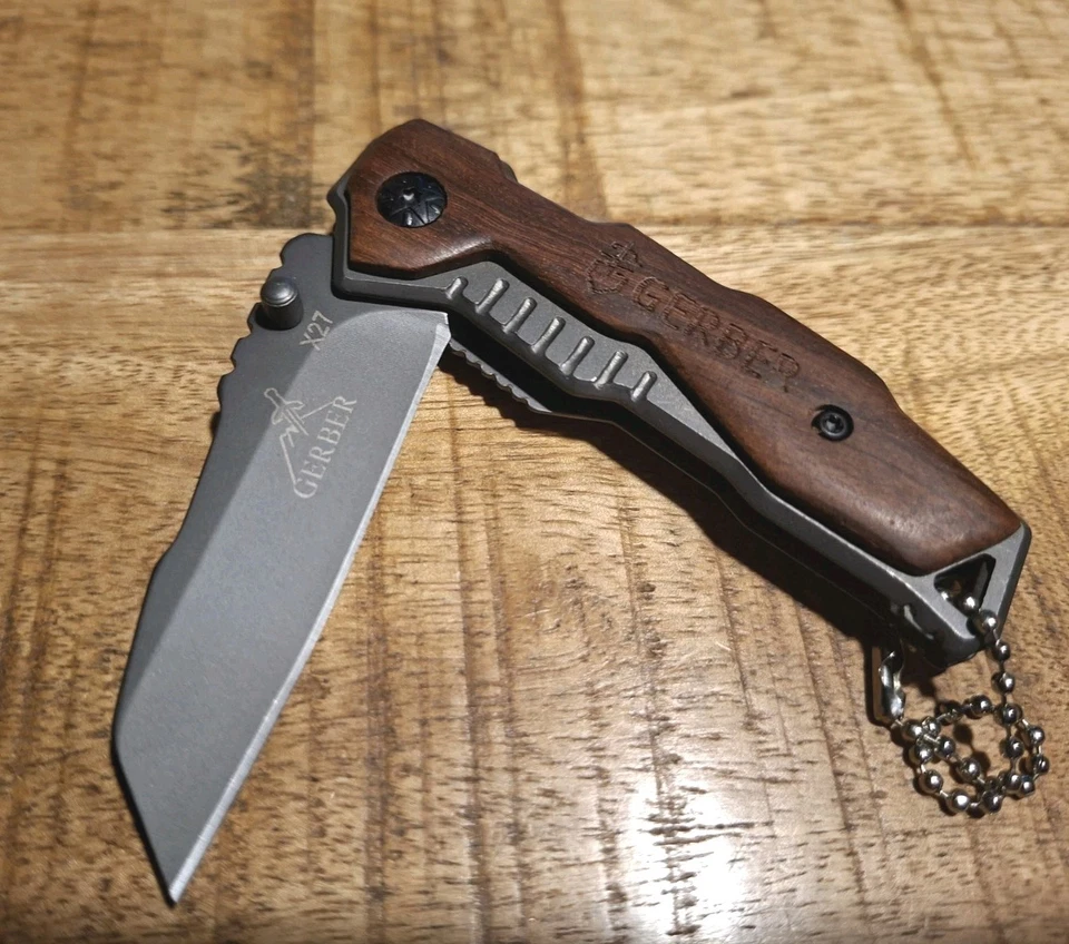 Gerber Messer Klapmesser. Geschenk. Neu. Damen Herren. Neu. Top - Bild 1 von 4