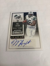 2015 Panini Contenders - Rookie Ticket Wes Saxton #250 (AU, RC)