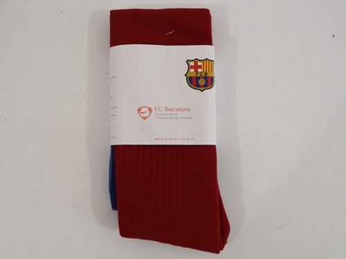 Calze calcio FC Barcelona Nike 2008 rosse piccole - vintage/rare - Foto 1 di 5