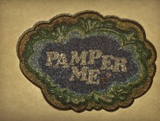 Vintage 1970 s Pamper Me Glitter Iron On Transfer