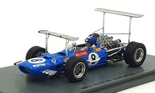 Spark 1/43 Scale S5382 - F1 Matra MS10 #8 6th South African GP 1969 - Beltoise