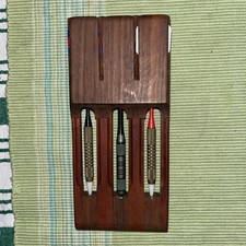 Dart Holder. Wood. Holds 3 Darts.