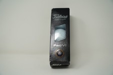 New Titleist Pro V1 Golf Balls - 3 Balls Fair Condition Packaging