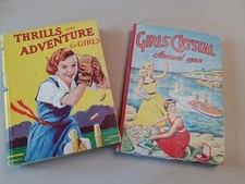 Vintage Mid Century Girls Vintage Annual / Books / Children's Reading