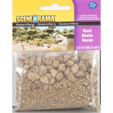 Woodland Scenics Scene-A-Rama Scenery Bags Rocks 2oz WOOSP4191 Science Kits