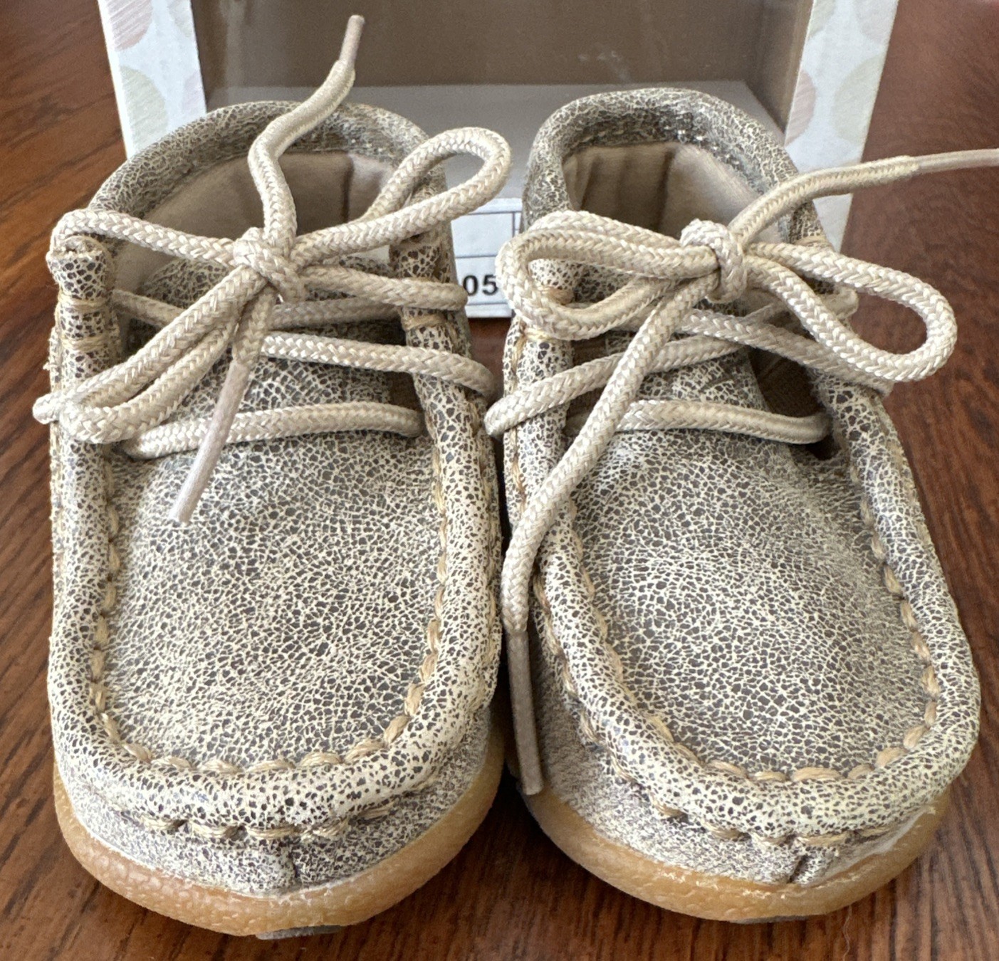 Twisted X Infant Driving Moc Tan ICA0023 Size 2M Baby Moccasins NIB