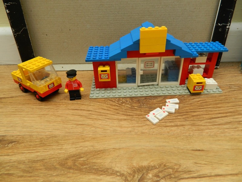 Lego Town – 6362 Post Office – Complete - Vintage Set – 1982