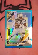 2019 Panini Donruss Optic - Melvin Gordon #50 Aqua Prizm /299