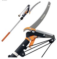 Pole Saws for Tree Trimming,Loppers and Pole Saw 2 in 1, Lightweight Telescoping