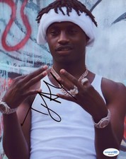 Lil Tjay Signed Autograph Hip Hop Rapper True 2 Myself Destined To Win ACOA COA Lil Tjay Signed Autograph Hip Hop Rapper True 2 Myself Destined To Win ACOA COA
