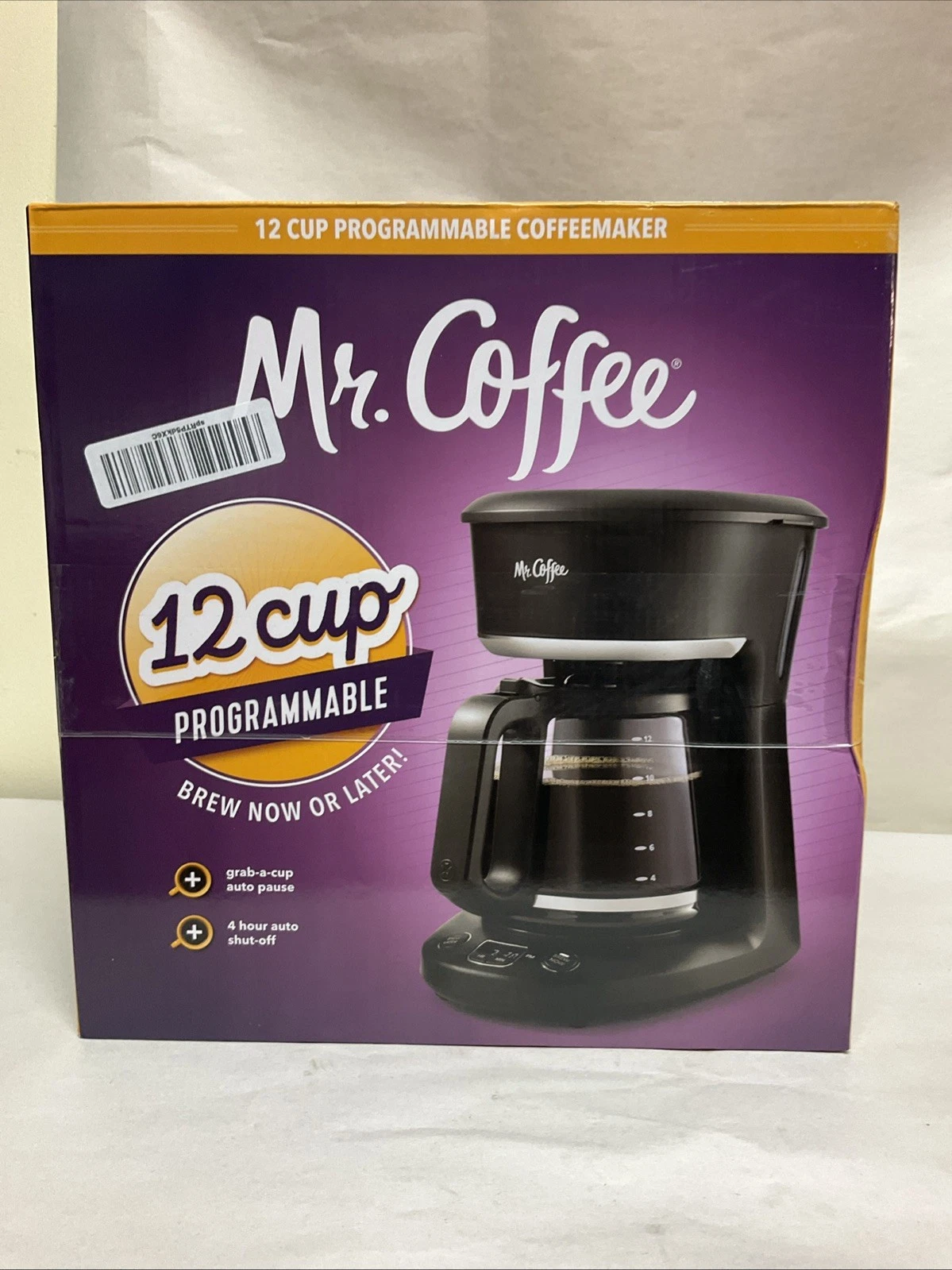 Mr. Coffee 2129434 12-Cup Coffee Maker - Black/Chrome