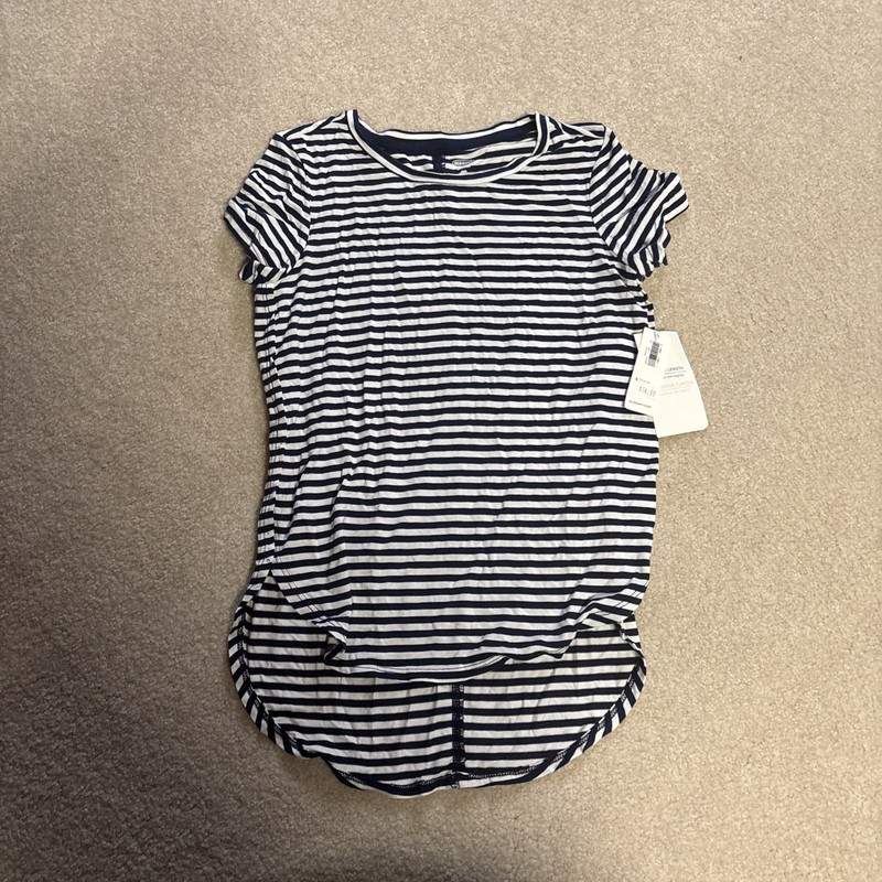 Old Navy Kids Stripped Tee Small 6-7 Short Sleeve